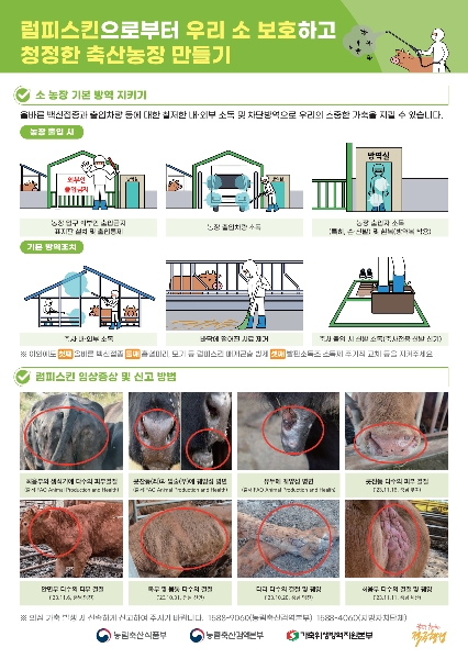 럼피스킨 방역 포스터 대표이미지