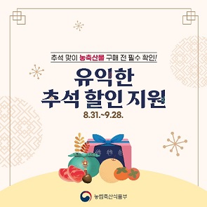 유익한 추석 할인 지원 대표이미지