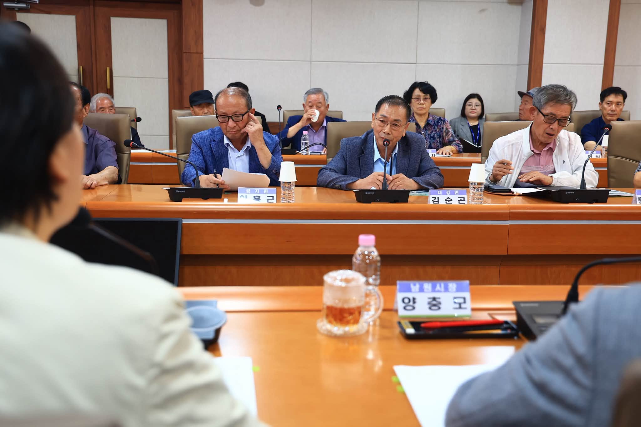송미령 장관, 농지전수조사 마을이장단 설명회