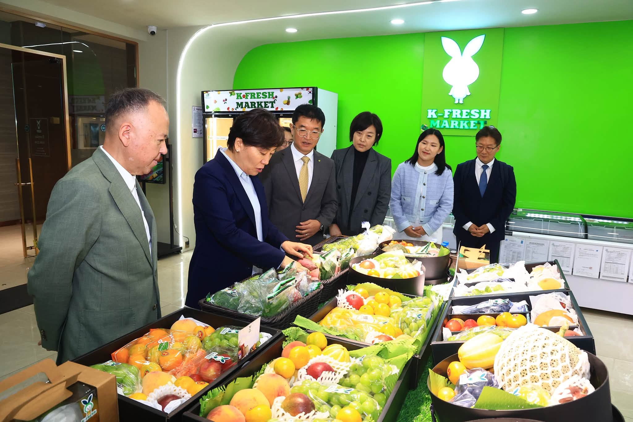 송미령 장관, 몽골 울란바타르에서 K-Fresh 체험 행사 및 간담회 개최