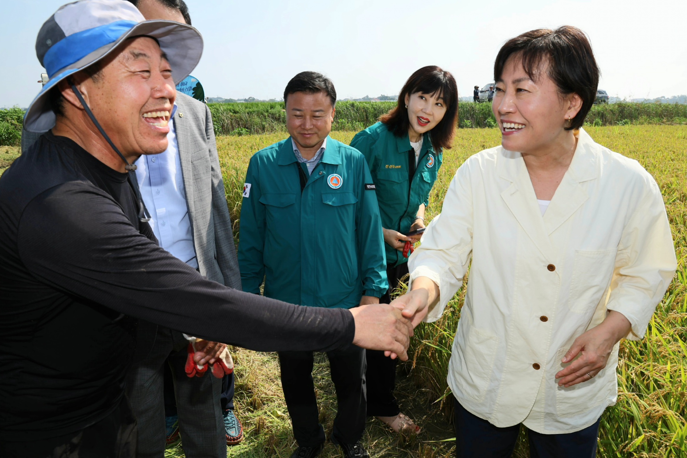 송미령 장관, 휴일에도 쌀값 산지동향 및 물가동향 현장 점검