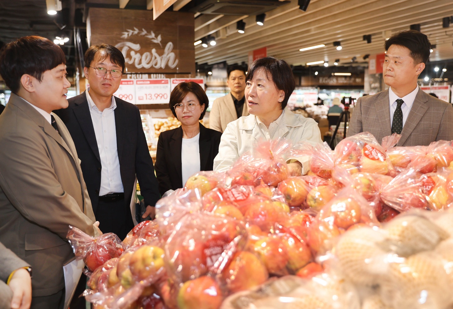 송미령 장관 ‘농축산물 할인지원 사업’ 현장 점검