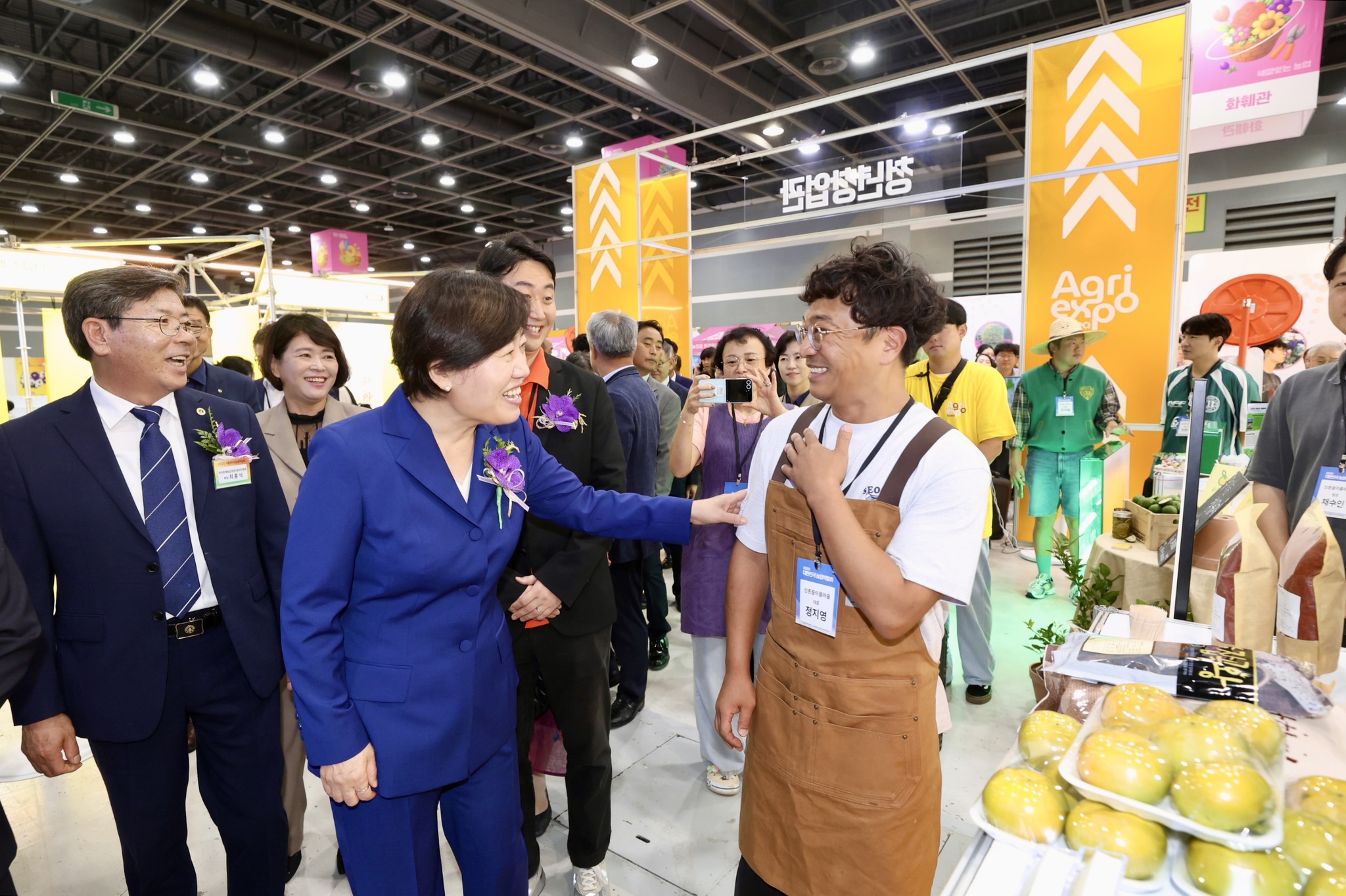송미령 장관, 「2025 대한민국 농업박람회」 개막식 참석