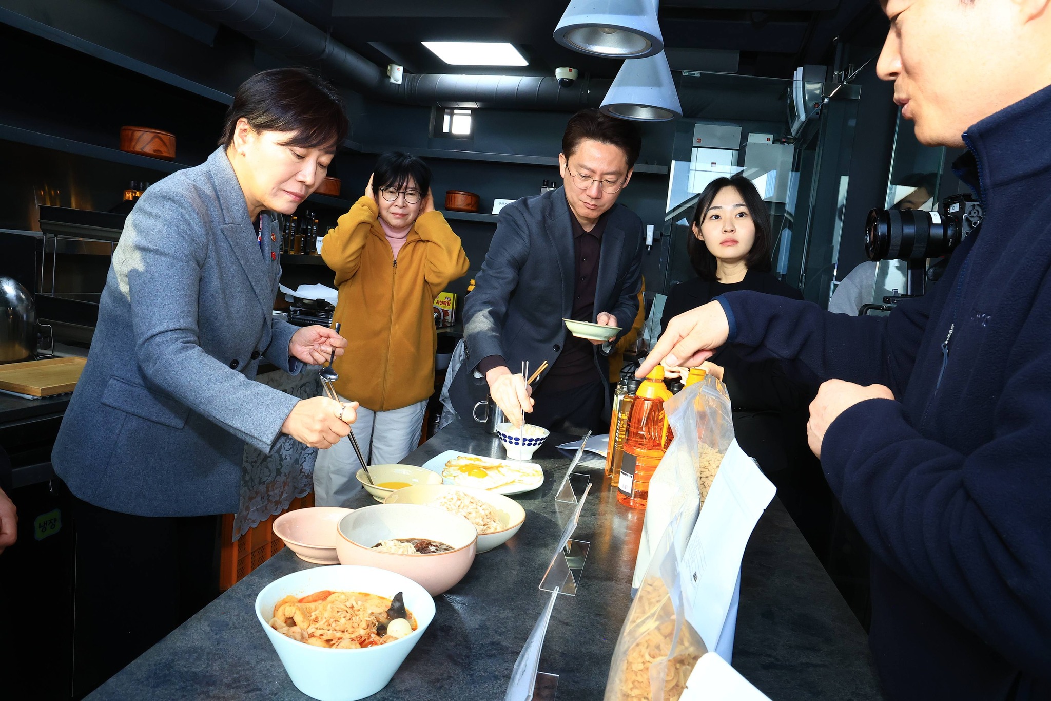 송미령 장관, 국산콩 소비확대를 위한 현장 의견 청취