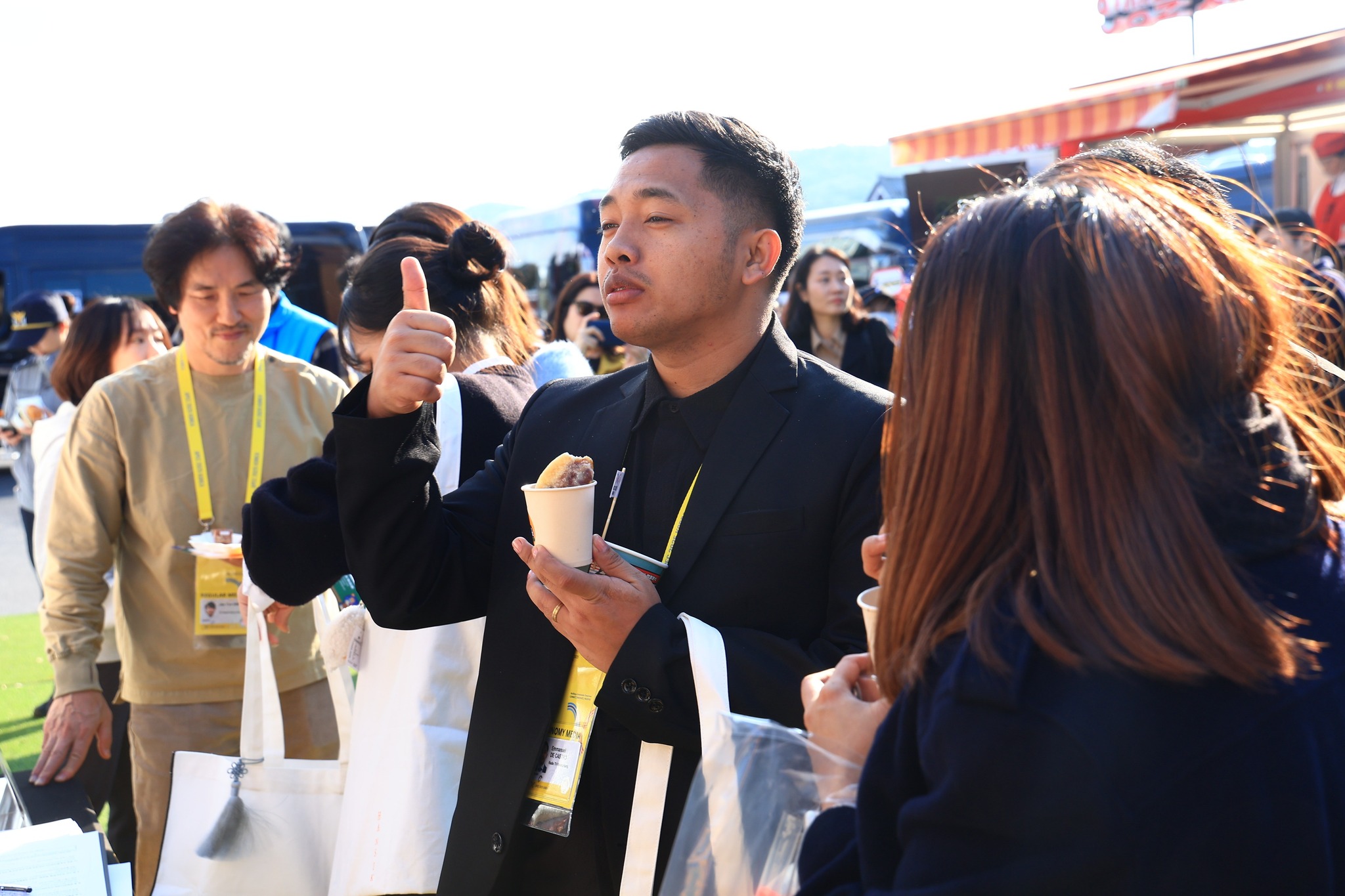 송미령 장관, 2025년 APEC ‘케이(K)-푸드 스테이션’ 방문