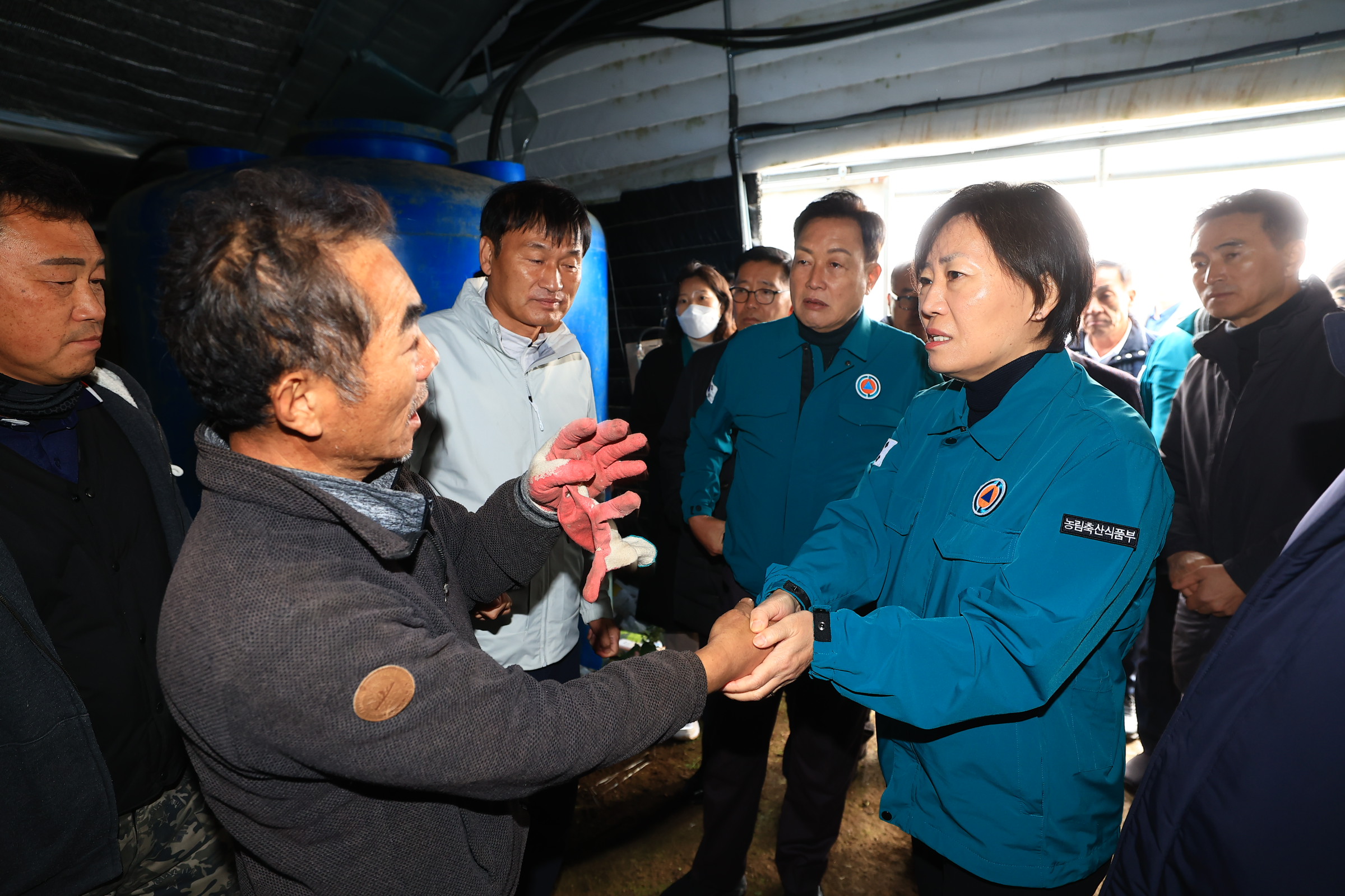 송미령 장관, 경기 여주·양평 소재 대설 피해 현장 방문 및 복구 현황 점검