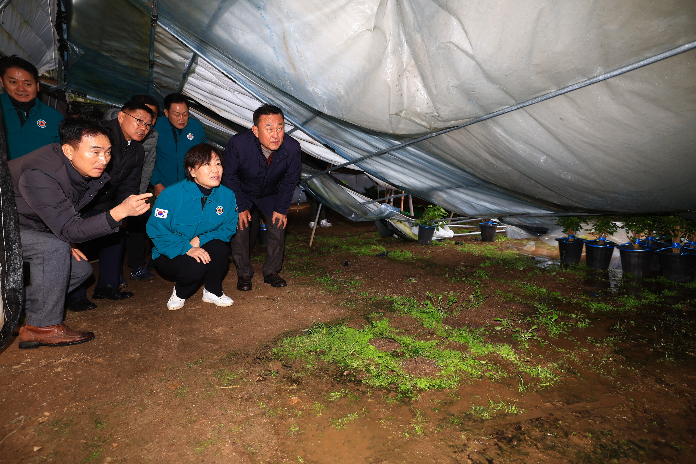 송미령 장관, 경기 여주·양평 소재 대설 피해 현장 방문 및 복구 현황 점검