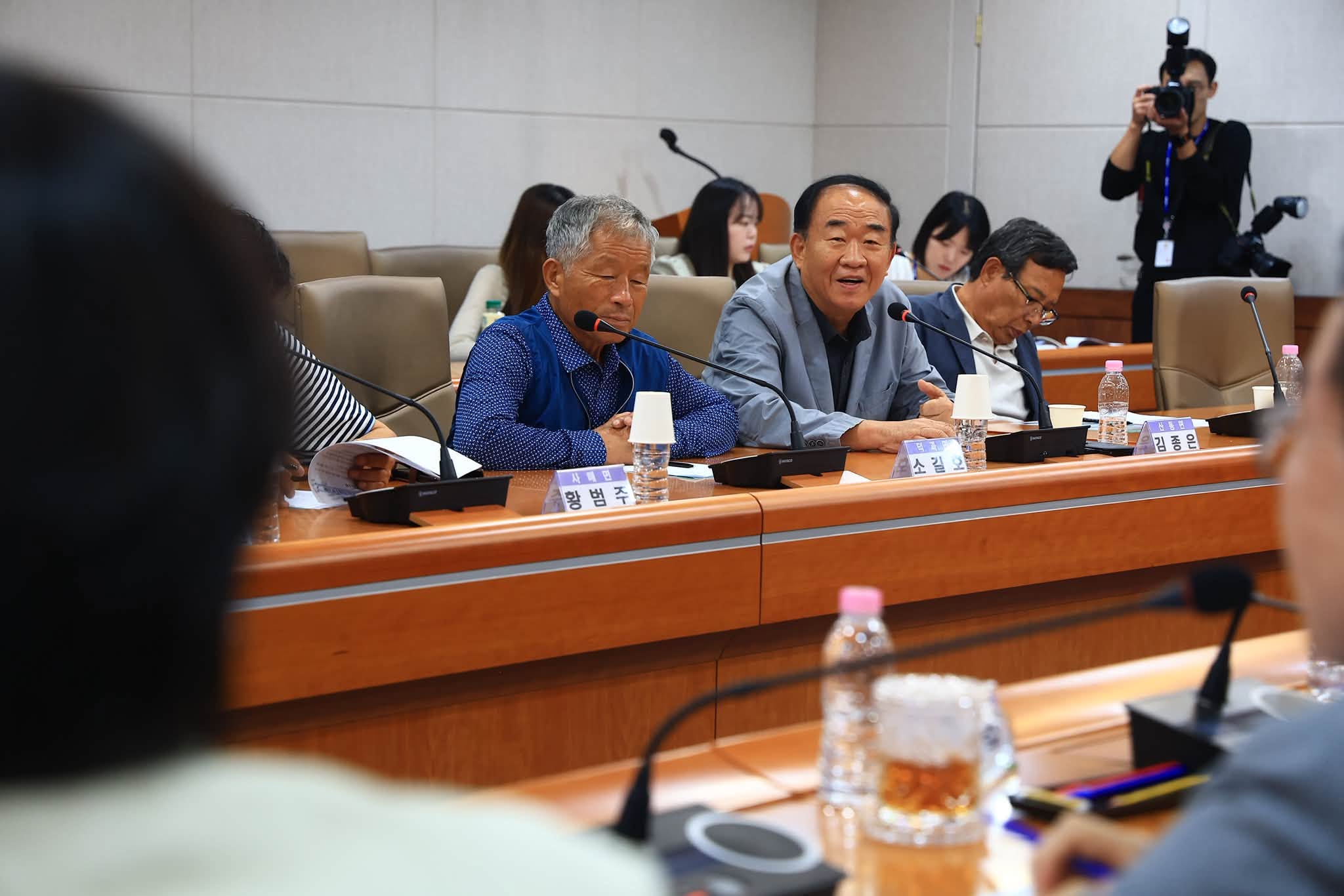 송미령 장관, 농지전수조사 마을이장단 설명회