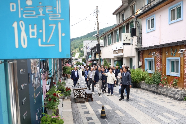송미령 장관, 농어촌 기본소득 추진 성과 및 농촌 마을 재생 활성화 사례 점검 THUMBNAIL